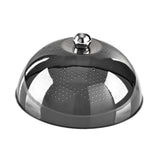 Maxbell Food Cover Dining Table Protection Cake Dome Cover for Utensils Bowls Plates black