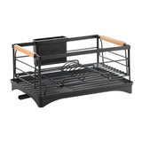 Maxbell Kitchen Counter Dish Drying Rack Rustproof Saving Space Utensil Drying Stand Style A