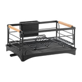 Maxbell Kitchen Counter Dish Drying Rack Rustproof Saving Space Utensil Drying Stand Style A