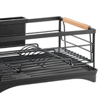 Maxbell Kitchen Counter Dish Drying Rack Rustproof Saving Space Utensil Drying Stand Style A