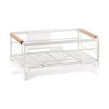Maxbell Kitchen Counter Dish Drying Rack Rustproof Saving Space Utensil Drying Stand Style B