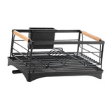 Maxbell Kitchen Counter Dish Drying Rack Rustproof Saving Space Utensil Drying Stand Style C