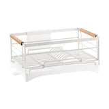 Maxbell Kitchen Counter Dish Drying Rack Rustproof Saving Space Utensil Drying Stand Style D