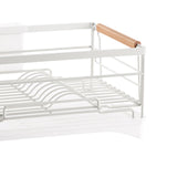 Maxbell Kitchen Counter Dish Drying Rack Rustproof Saving Space Utensil Drying Stand Style D