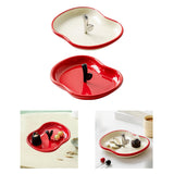Maxbell Countertop Fruit Bowl Decorative Fruit Serving Plate for Coffee Table Buffet Beige