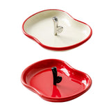 Maxbell Countertop Fruit Bowl Decorative Fruit Serving Plate for Coffee Table Buffet Beige