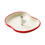 Maxbell Countertop Fruit Bowl Decorative Fruit Serving Plate for Coffee Table Buffet Beige