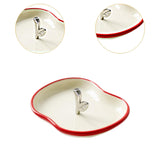Maxbell Countertop Fruit Bowl Decorative Fruit Serving Plate for Coffee Table Buffet Beige