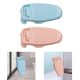 Maxbell Hand Washing Board for Clothes with Soap Holder for Children's Clothes Socks Blue