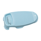 Maxbell Hand Washing Board for Clothes with Soap Holder for Children's Clothes Socks Blue