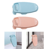 Maxbell Hand Washing Board for Clothes with Soap Holder for Children's Clothes Socks Blue