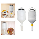 Maxbell Sauce Dispenser Hanging Condiment Dispenser Bottle for Camping Outdoor Salad Yellow