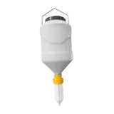 Maxbell Sauce Dispenser Hanging Condiment Dispenser Bottle for Camping Outdoor Salad Yellow