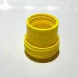 Maxbell Sauce Dispenser Hanging Condiment Dispenser Bottle for Camping Outdoor Salad Yellow