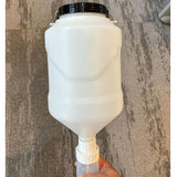 Maxbell Sauce Dispenser Hanging Condiment Dispenser Bottle for Camping Outdoor Salad White