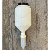 Maxbell Sauce Dispenser Hanging Condiment Dispenser Bottle for Camping Outdoor Salad White