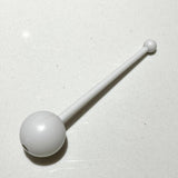 Maxbell Sauce Dispenser Hanging Condiment Dispenser Bottle for Camping Outdoor Salad White