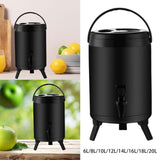 Maxbell Stainless Steel Insulated Barrel Keeping Hot Use for Tea Party Use 6L