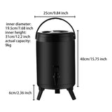 Maxbell Stainless Steel Insulated Barrel Keeping Hot Use for Tea Party Use 10L