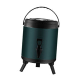 Maxbell Stainless Steel Insulated Barrel with Handle Stock Pots for Tea Juice Coffee 6L