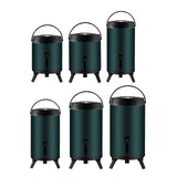 Maxbell Stainless Steel Insulated Barrel with Handle Stock Pots for Tea Juice Coffee 6L