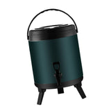 Maxbell Stainless Steel Insulated Barrel with Handle Stock Pots for Tea Juice Coffee 8L