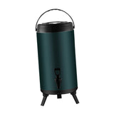 Maxbell Stainless Steel Insulated Barrel with Handle Stock Pots for Tea Juice Coffee 12L