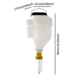 Maxbell Sauce Dispenser Multipurpose Hanging Refillable for Restaurant Outdoor Salad