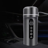 Maxbell Car Kettle Boiler Insulated Cup for Brewing Coffee Milk Heated Heating Water