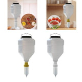 Maxbell Sauce Dispenser Multipurpose Condiment Bottle for Restaurant Kitchen Camping Yellow