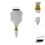 Maxbell Sauce Dispenser Multipurpose Condiment Bottle for Restaurant Kitchen Camping Yellow