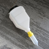 Maxbell Sauce Dispenser Multipurpose Condiment Bottle for Restaurant Kitchen Camping Yellow