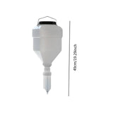 Maxbell Sauce Dispenser Multipurpose Condiment Bottle for Restaurant Kitchen Camping White