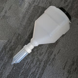 Maxbell Sauce Dispenser Multipurpose Condiment Bottle for Restaurant Kitchen Camping White