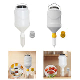 Maxbell Sauce Dispenser Multipurpose Sauce Squeeze Bottle for Camping Kitchen Picnic Yellow