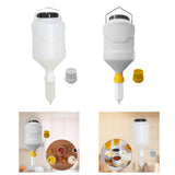 Maxbell Sauce Dispenser Multipurpose Sauce Squeeze Bottle for Camping Kitchen Picnic Yellow