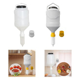 Maxbell Sauce Dispenser Multipurpose Sauce Squeeze Bottle for Camping Kitchen Picnic Yellow