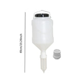 Maxbell Sauce Dispenser Multipurpose Sauce Squeeze Bottle for Camping Kitchen Picnic White