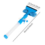 Maxbell Window Squeegee Cleaner Professional for Outside Bathroom Indoor Blue