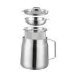 Maxbell Deep Frying with Strainer Basket Use House Oil Filter Strainer