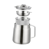Maxbell Deep Frying with Strainer Basket Use House Oil Filter Strainer