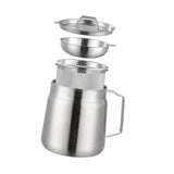 Maxbell Deep Frying with Strainer Basket Use House Oil Filter Strainer