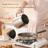 Maxbell Deep Frying with Strainer Basket Use House Oil Filter Strainer