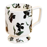 Maxbell Coffee Mug Floral Tea Cup Drinking Cup Drinking Cup for Espresso Coffee Milk black
