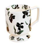 Maxbell Coffee Mug Floral Tea Cup Drinking Cup Drinking Cup for Espresso Coffee Milk black