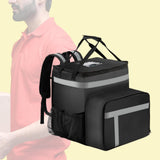 Maxbell Food Delivery Backpack Portable Reusable Grocery Bag for Camping Picnic Home