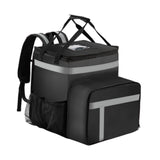 Maxbell Food Delivery Backpack Portable Reusable Grocery Bag for Camping Picnic Home