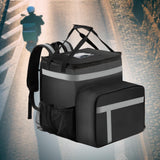 Maxbell Food Delivery Backpack Portable Reusable Grocery Bag for Camping Picnic Home