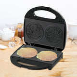 Maxbell Waffle Cone Maker Homemade DIY Egg Roll Pan for Cake Shop Restaurant Kitchen