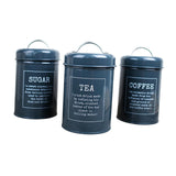 Maxbell 3x Kitchen Canisters with Lids Airtight Coffee Container for Dorm Livingroom